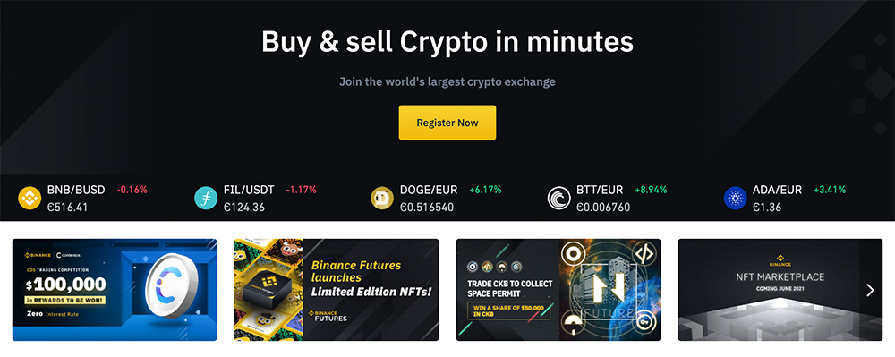 Binance erfahrungen screenshot 1